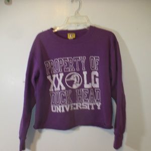 Duck Head Sweater coat Jacket cropped L